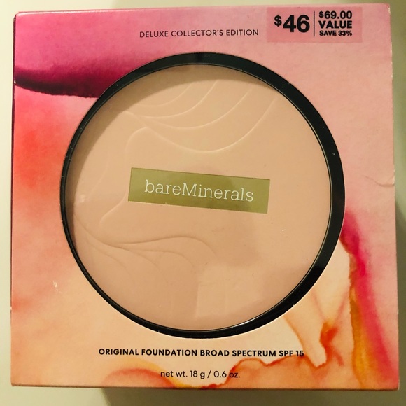New Bare Minerals foundation SPF 15 medium beige